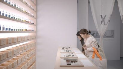 Japanese bathrooms brand INAX created an exhibition named Rituals of Water during Milan design week.