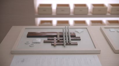 Japanese bathrooms brand INAX created an exhibition named Rituals of Water during Milan design week.