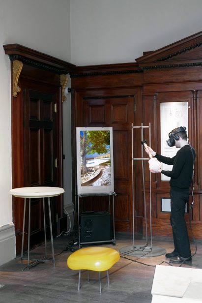Invisible Landscapes installation at the Royal Academy of Arts
