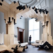 Invisible Landscapes installation at the Royal Academy of Arts