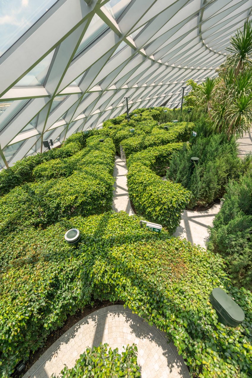 Jewel Changi Airport building by Safdie Architects