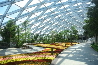 Jewel Changi Airport building by Safdie Architects