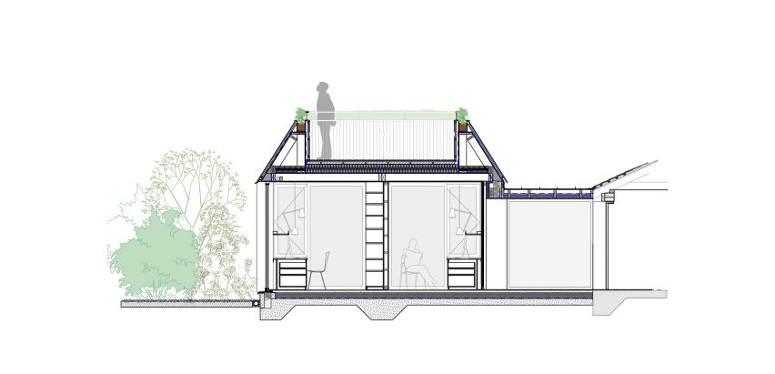 Library Lookout by Tierney Haines Architects