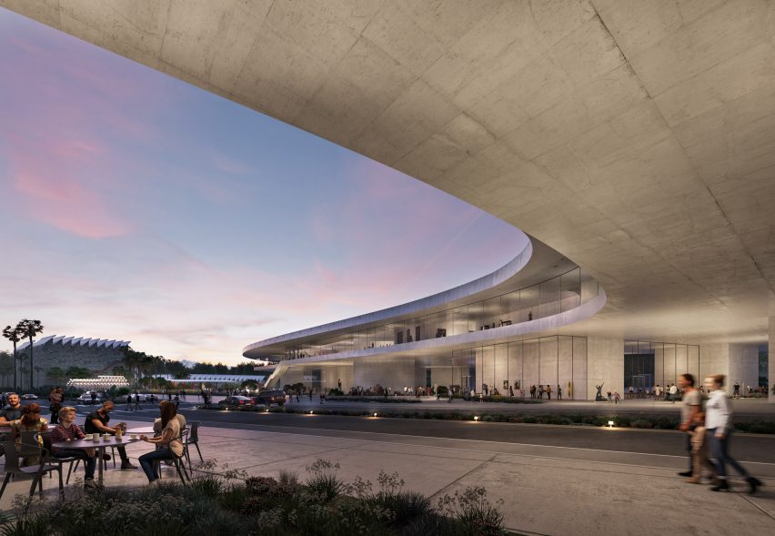 Los Angeles County Museum of Art galleries by Peter Zumthor