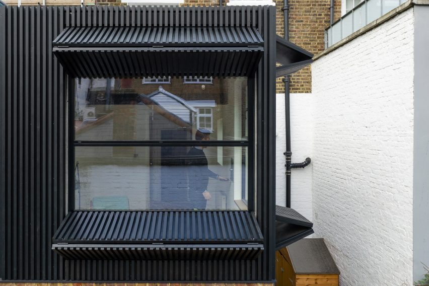 Black Box house extension in Islington by by MATA Architects
