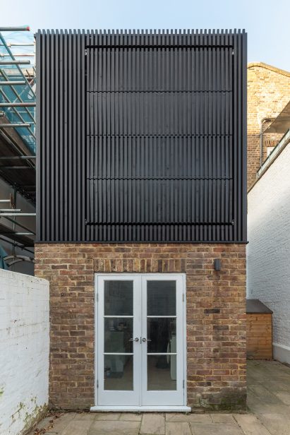 Black Box house extension in Islington by by MATA Architects