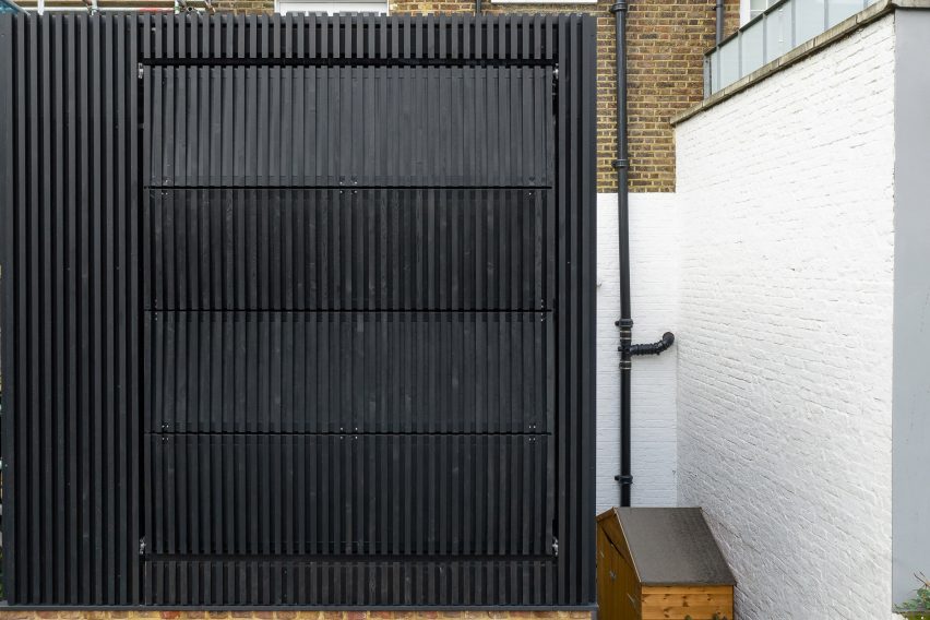 Black Box house extension in Islington by by MATA Architects