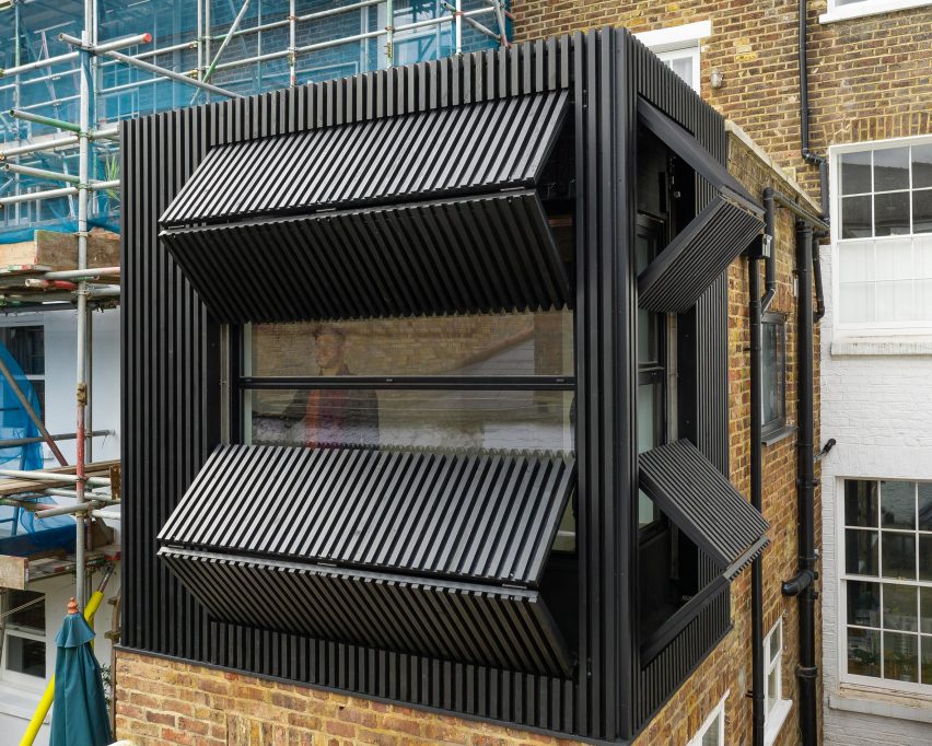 Black Box house extension in Islington by by MATA Architects