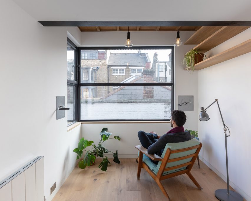 Black Box house extension in Islington by by MATA Architects