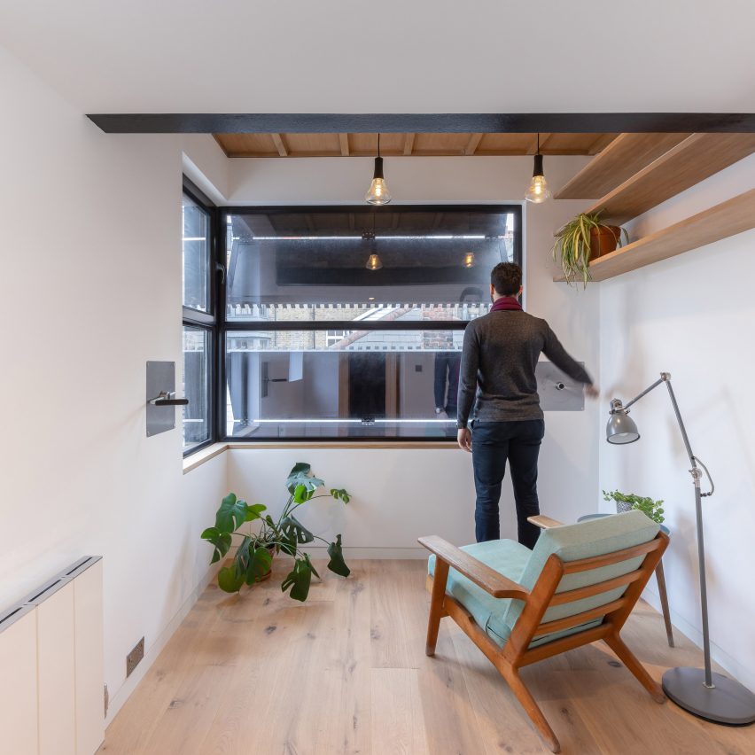 Black Box house extension in Islington by by MATA Architects