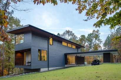 Merkel Cooper lakehouse residence by In Situ Studio