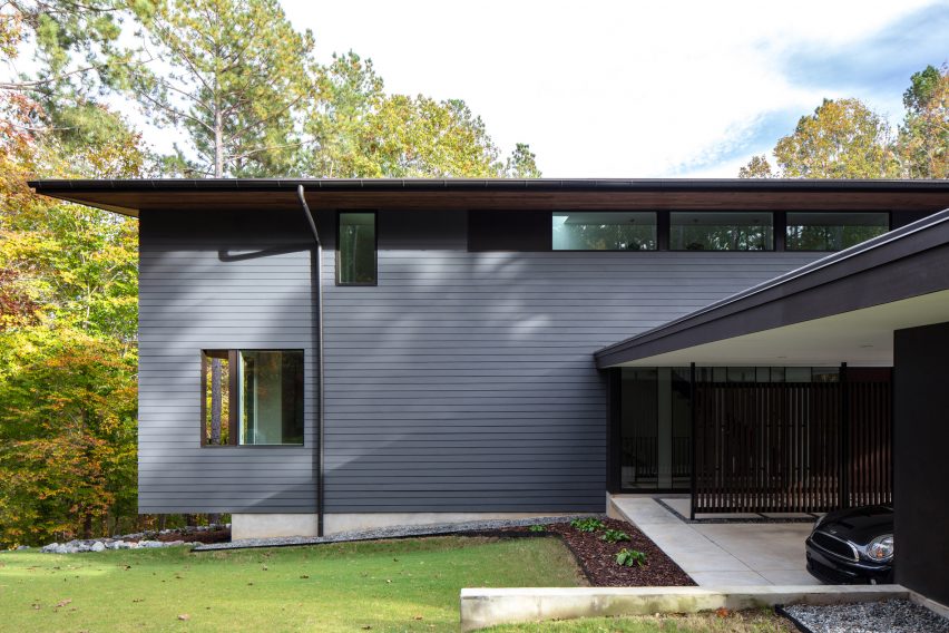Merkel Cooper lakehouse residence by In Situ Studio