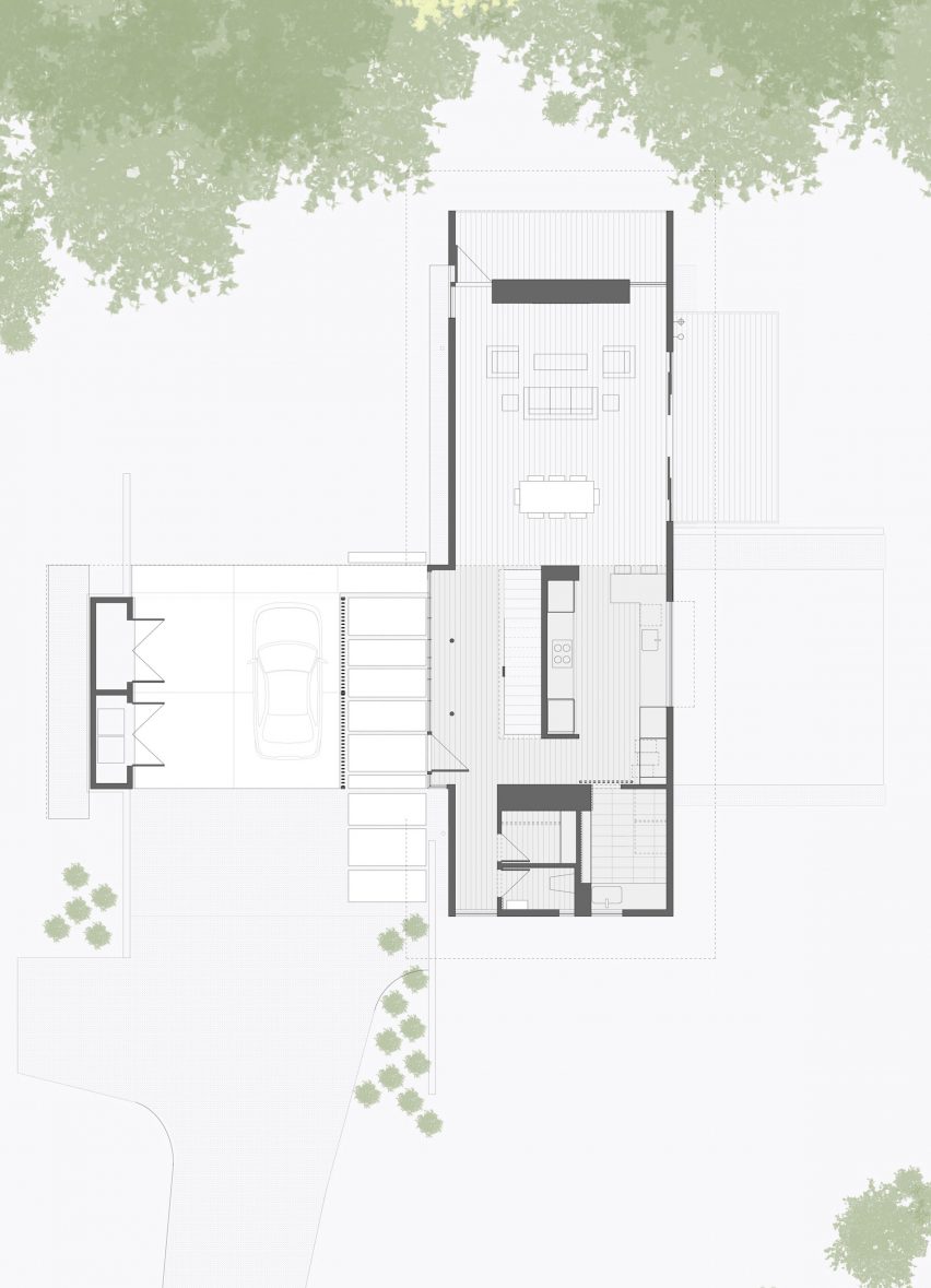 Merkel Cooper lakehouse residence by In Situ Studio