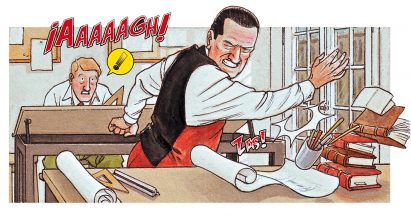 Mies comic by Agustin Ferrer Casas