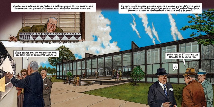 Mies comic by Agustin Ferrer Casas