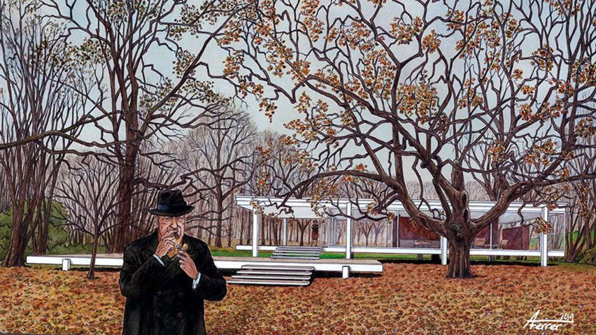 Mies comic by Agustin Ferrer Casas