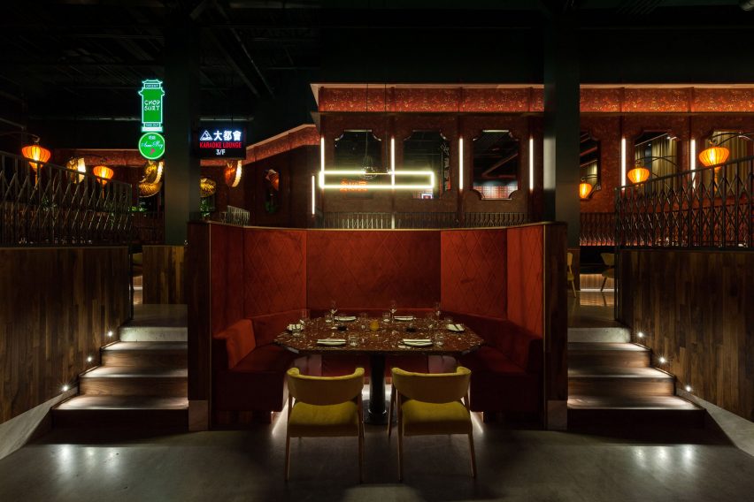 Miss Wong Restaurant in Quebec Canada by Menard Dworkind