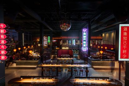 Miss Wong Restaurant in Quebec Canada by Menard Dworkind