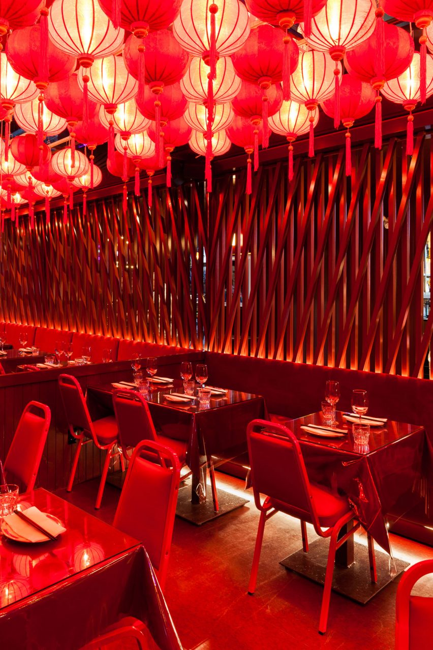 Miss Wong Restaurant in Quebec Canada by Menard Dworkind
