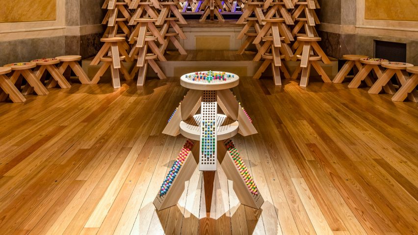 Miu Miu's M/Matching Colorstool is a "board game without rules"