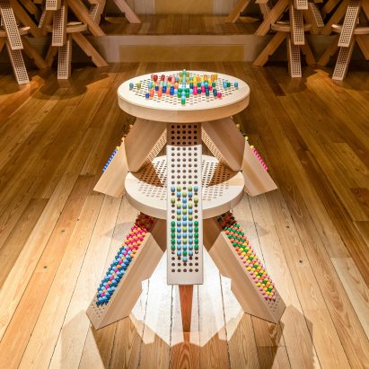 Miu Miu's M/Matching Colorstool is a "board game without rules"