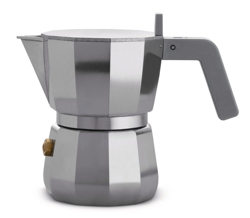 Moka coffee maker by David Chipperfield for Alessi in small size