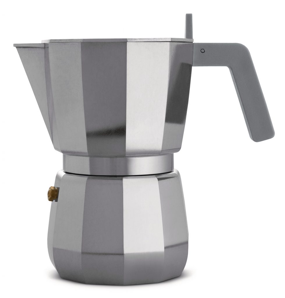 Moka coffee maker by David Chipperfield for Alessi in large size