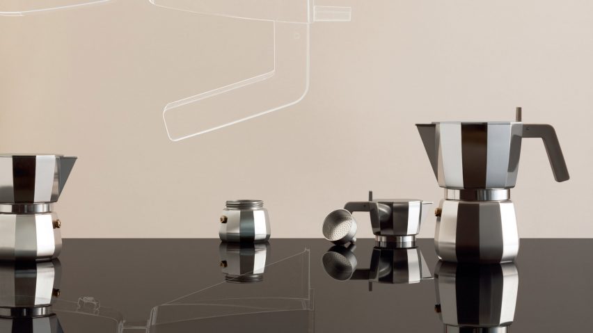 Moka coffee maker by David Chipperfield for Alessi
