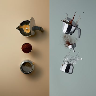 Moka coffee maker by David Chipperfield for Alessi