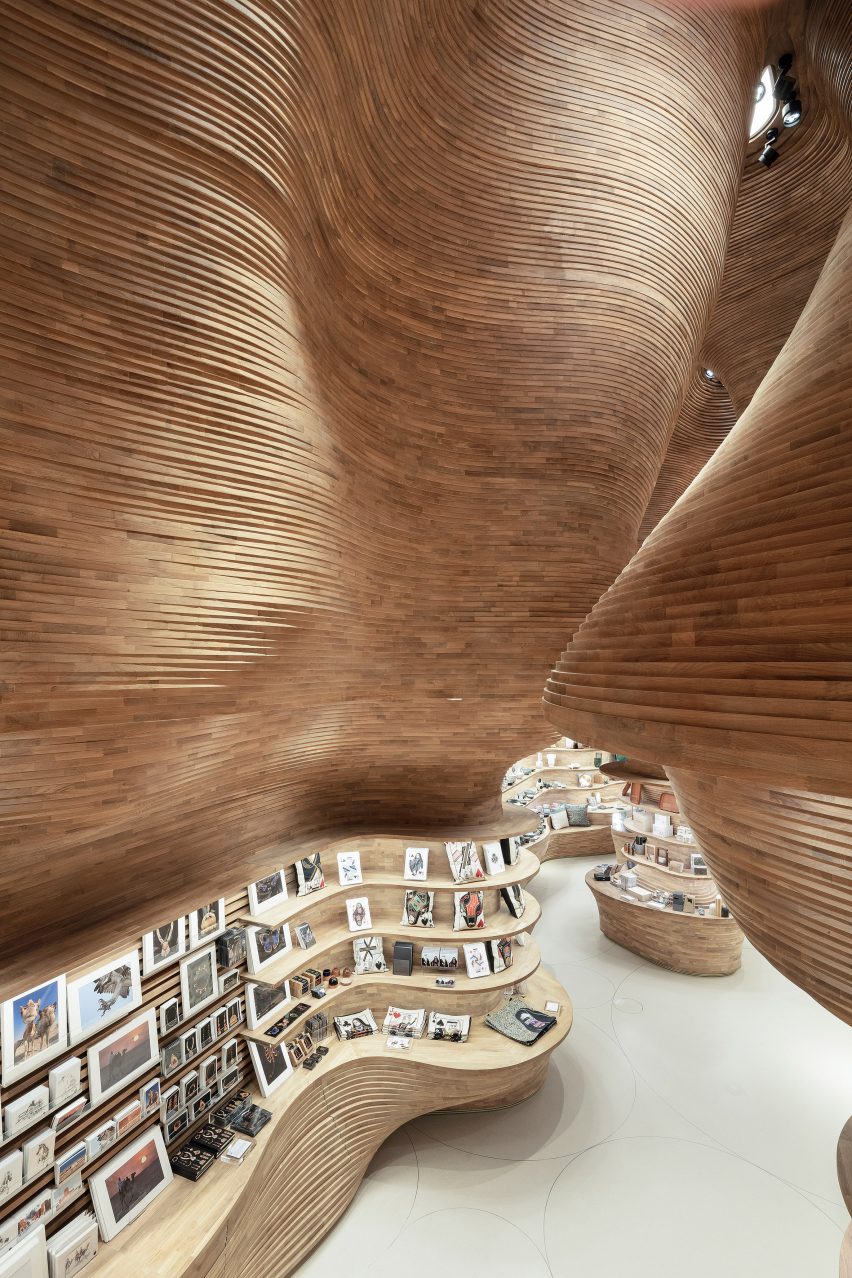 Interiors of National Museum of Qatar by Koichi Takada Architects