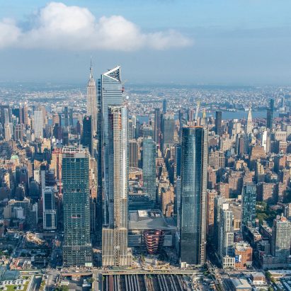 Skyscrapers at New York City's Hudson Yards