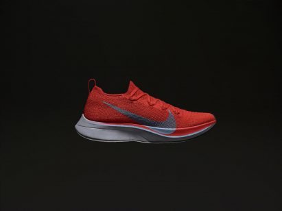 The Nike ZoomX Vaporfly NEXT% is an update of Nike's previous marathon-running trainer, the Nike Zoom Vaporfly 4%