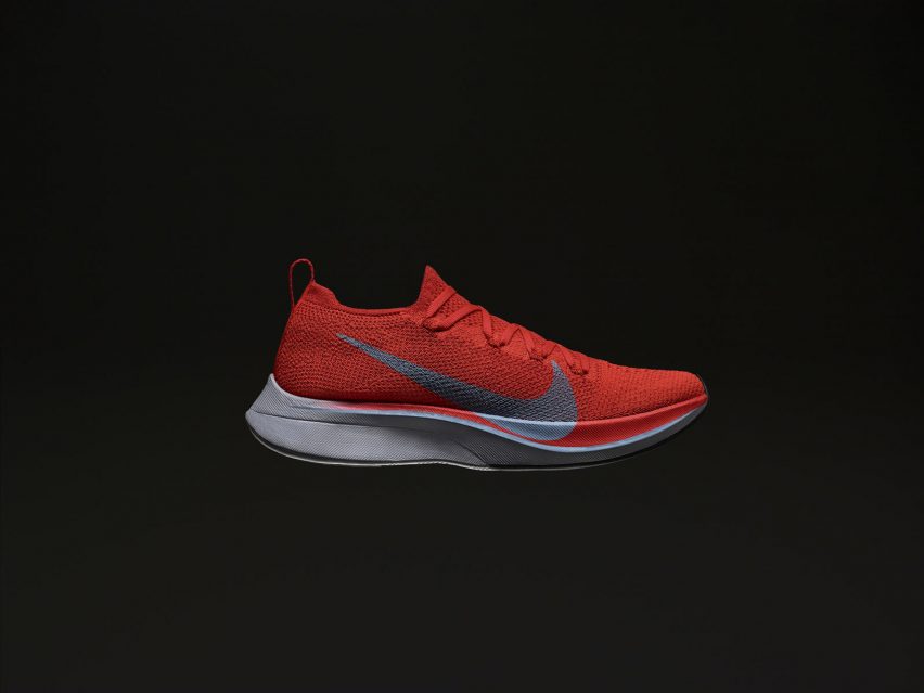 The Nike ZoomX Vaporfly NEXT% is an update of Nike's previous marathon-running trainer, the Nike Zoom Vaporfly 4%