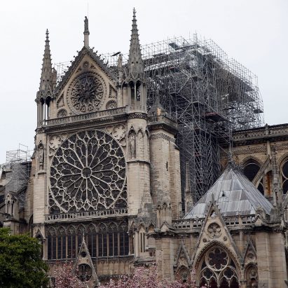 Notre-Dame Cathedral after fire