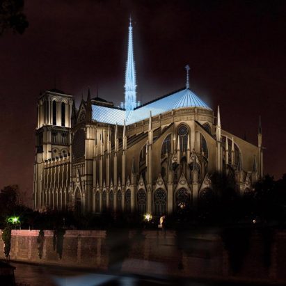 Studio Fuksas' proposal for Notre Dame's new spire