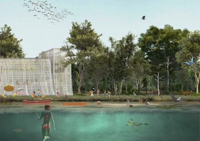 The Scalo San Cristoforo goods yard in the Agenti Climatici masterplan for Milan by OMA and Laboratorio Permanente