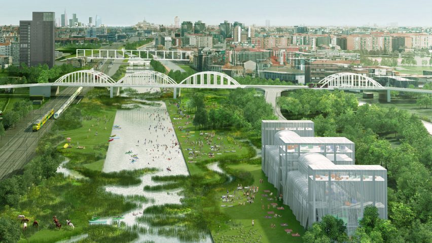 Agenti Climatici masterplan for Milan by OMA and Laboratorio Permanente