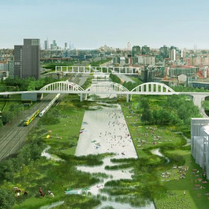 Agenti Climatici masterplan for Milan by OMA and Laboratorio Permanente