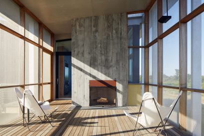 Long Island wetland residence by Ryall Sheridan Architects