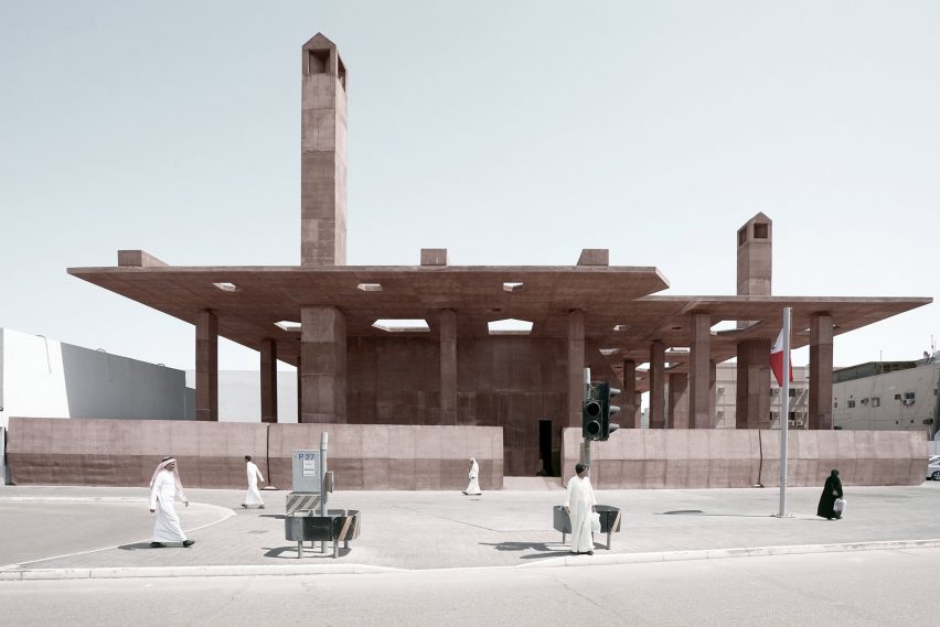 Musuem for the UNESCO heritage Pearling Path in Bahrain by Valerio Olgiati