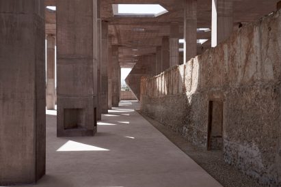 Musuem for the UNESCO heritage Pearling Path in Bahrain by Valerio Olgiati