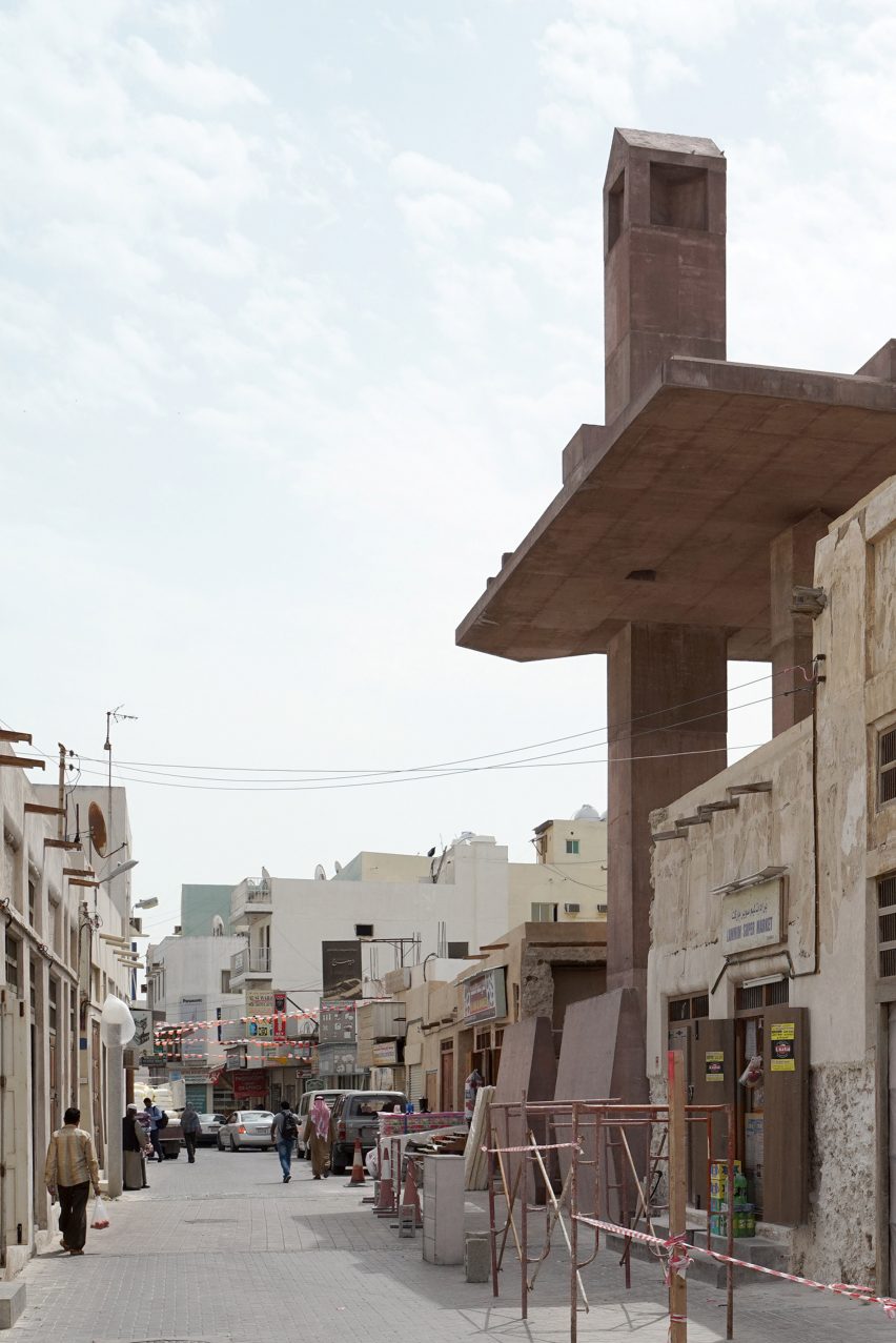 Musuem for the UNESCO heritage Pearling Path in Bahrain by Valerio Olgiati