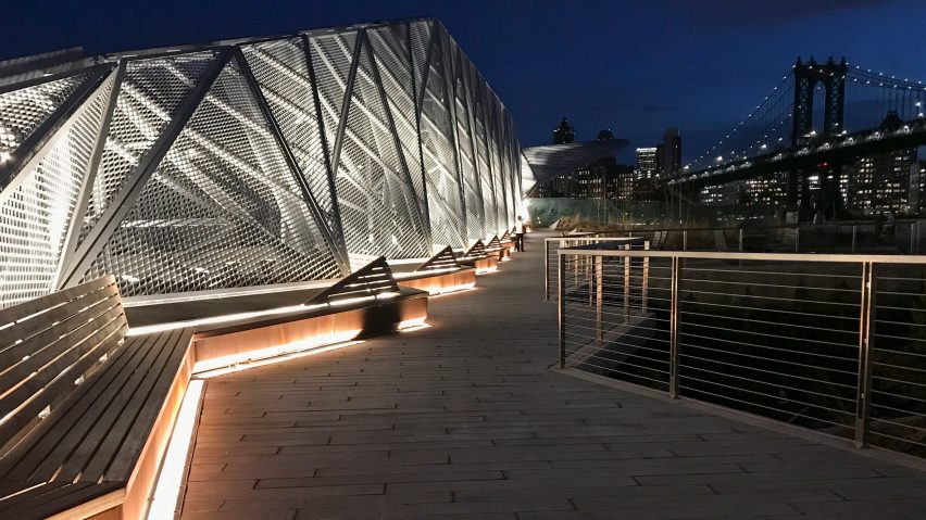 New York’s Pier 35 waterfront park by Shop Architects and Ken Smith Workshop