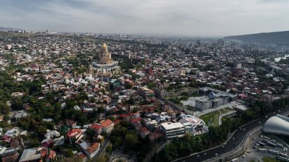 Pipia Panorama in Tbilisi by J Mayer H, photography by Denis Esakov
