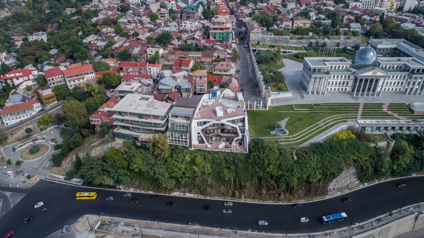 Pipia Panorama in Tbilisi by J Mayer H, photography by Denis Esakov