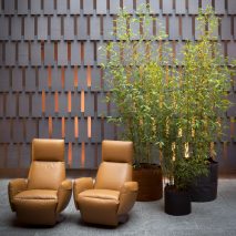 Michele de Lucchi transforms Poltrona Frau showroom into Earth Station
