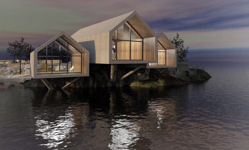Rat Island private island boutique resort in New York City by Jendretzki Design