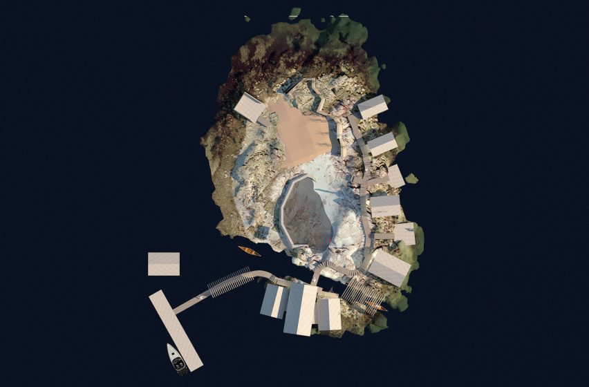 Rat Island private island boutique resort in New York City by Jendretzki Design
