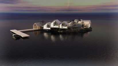 Rat Island private island boutique resort in New York City by Jendretzki Design