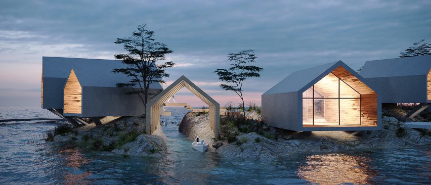 Rat Island private island boutique resort in New York City by Jendretzki Design